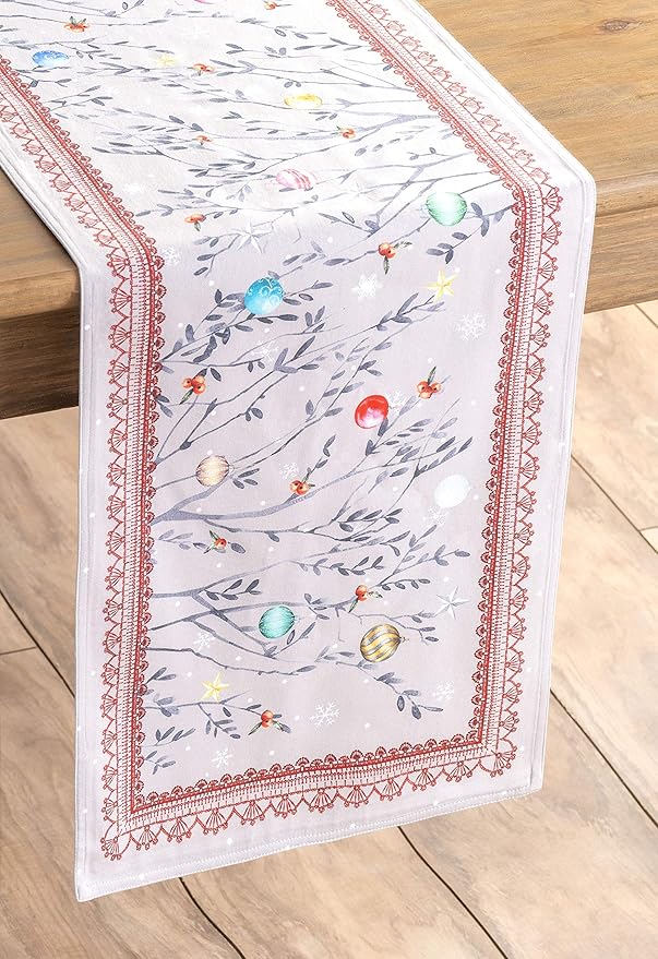 Maison d' Hermine Table Runner 100% Cotton Double Layer Table Runners 72 inches - Image 7