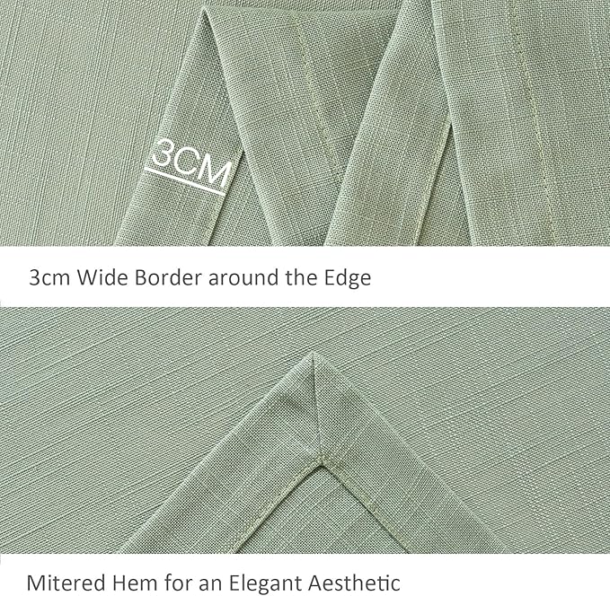 maxmill Lux Faux Linen Table Cloth - Image 6