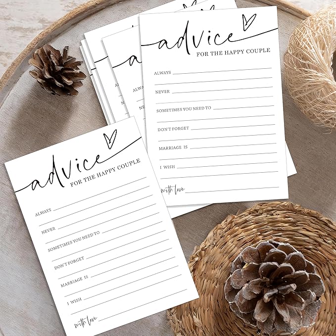 Wedding Advice Cards - Image 5