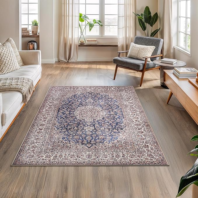 Bloom Rugs Washable Non-Slip 4' x 6' Rug by BloomRugs