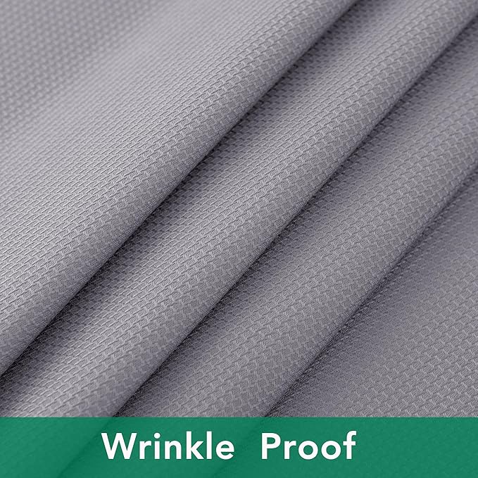 Biscaynebay Textured Fabric Tablecloths 90x156 Inches Rectangular, Wedding and - Image 8