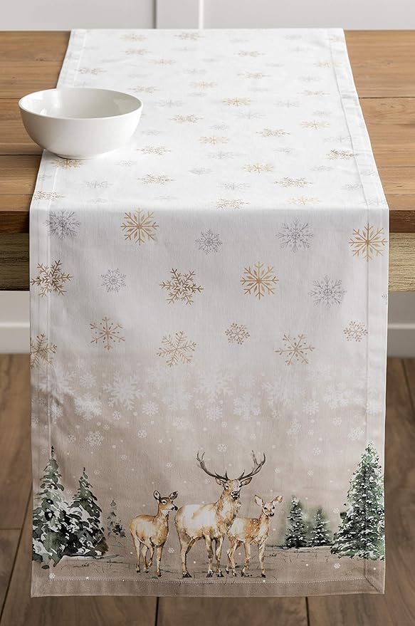 Maison d' Hermine Table Runner 100% Cotton Single Layer Table Runners 108 - Image 9