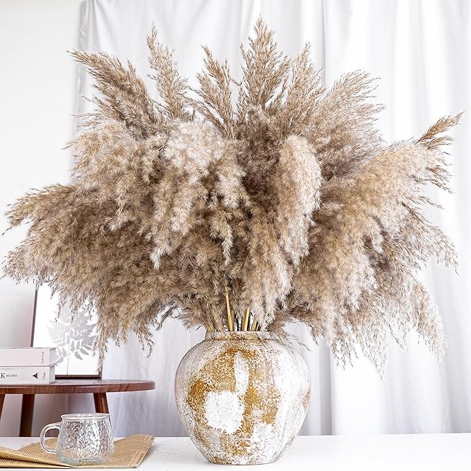 40 PCS Nature Pampas Grass Bouquet Decor - Image 4
