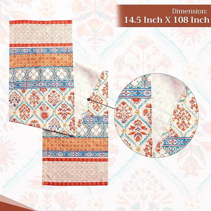 Maison d' Hermine Table Runner 100% Cotton Single Layer Table Runners 108 - Image 4