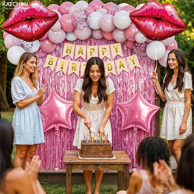 KatchOn, Girls & Her | Pink Party Decorations - Image 8