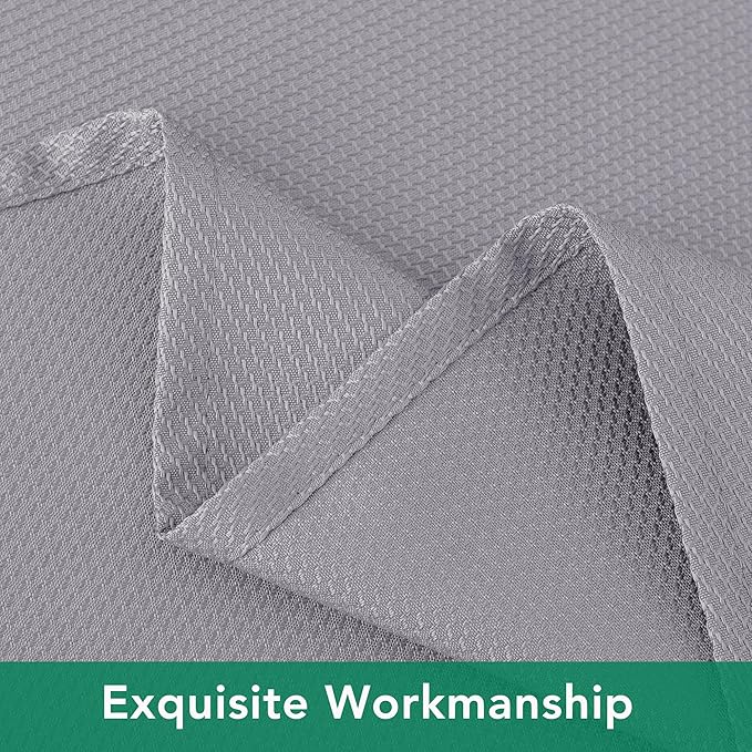 Biscaynebay Textured Fabric Tablecloths 70x120 Inches Rectangular, Wedding and - Image 4