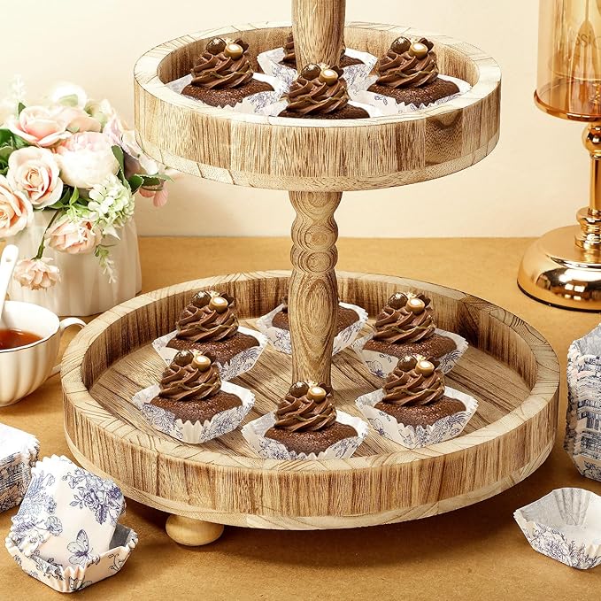 Tanlade 350 Pcs Square Mini Cupcake Liners Disposable Brownie Baking Pan Liners - Image 4