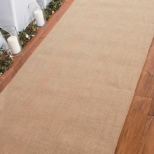 Fun Express Burlap Aisle Runner by FunExpress