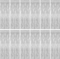 12 Pack Silver Backdrop. 3.28 FT x 7.05 FT Birthday Decorations, Metallic by ZATAYE