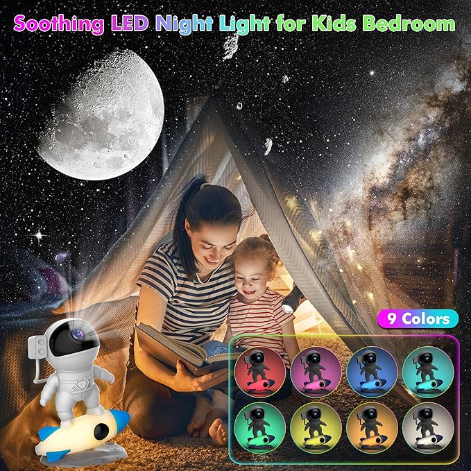 Astronaut Galaxy Projector Light - Image 2