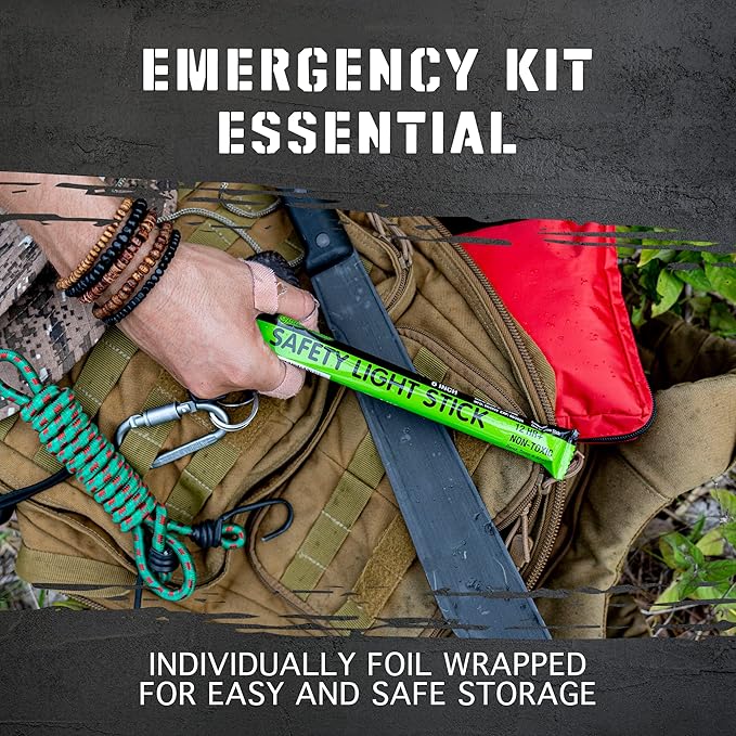 Emergency Glow Sticks with 12 Hours Duration, Individually Wrapped Industrial - Image 5