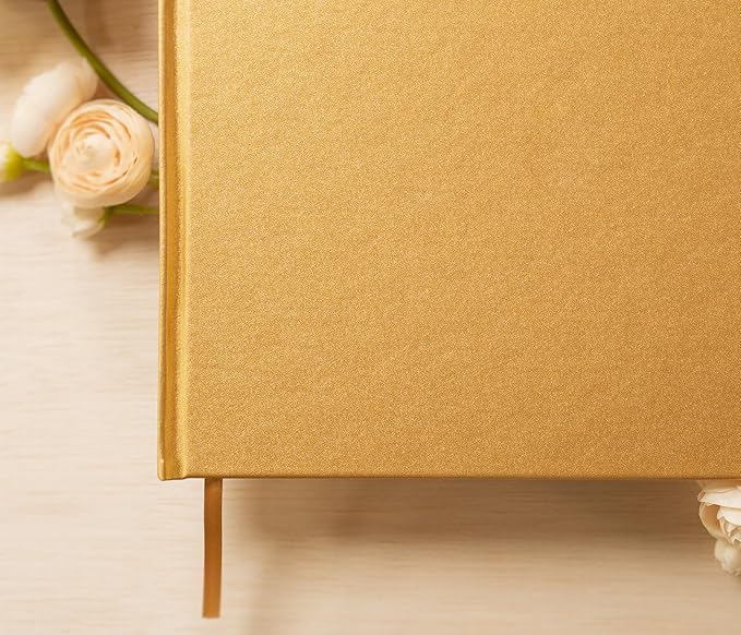 MUUJEE Personalized Guestbook in Gold - Image 4
