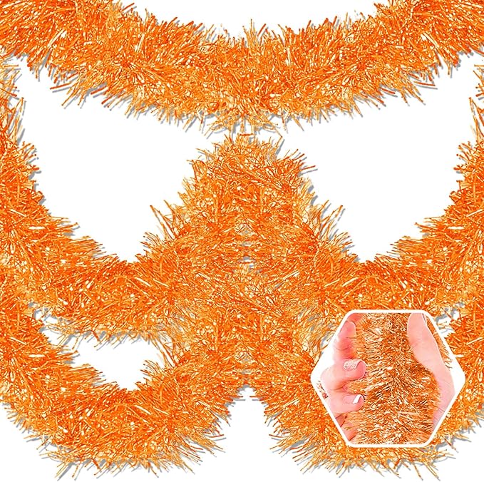 50 Feet Christmas Foil Fringe Banner Metallic Tassle Garland Metallic Backdrop by Ferwzsr
