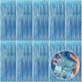 Tinsel Foil Fringe Curtains Wavy Backdrop by BOMSI