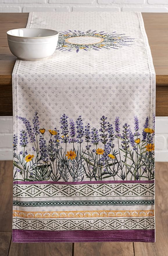 Maison d' Hermine Table Runner 100% Cotton Double Layer Table Runners 72 inches - Image 9