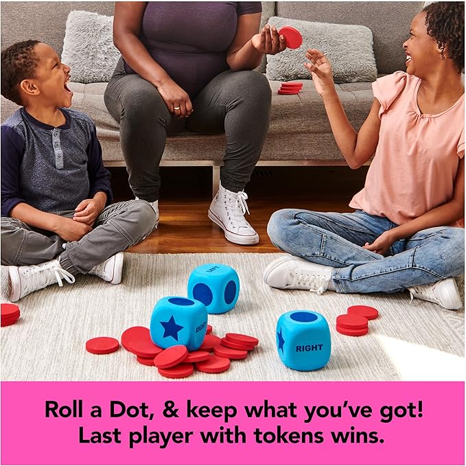 Spin Master Games, Left Center Right Giant Edition, Family Game - Image 5