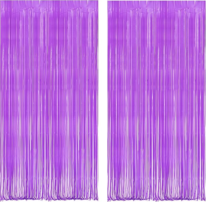 BRAVESHINE Tinsel Photo Backdrop Curtains by BRAVESHINE