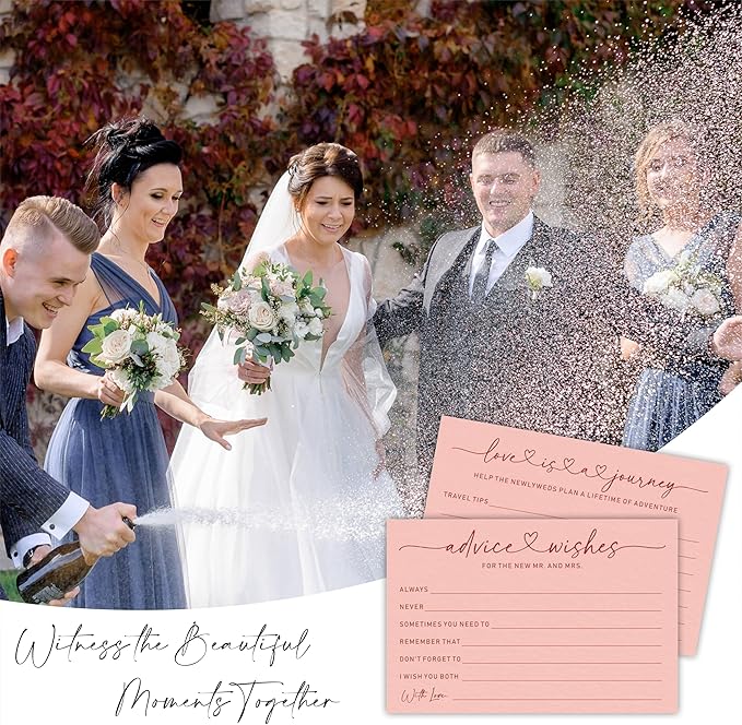 Wedding Advice Cards -Pack Of 30 Wishes - Image 5