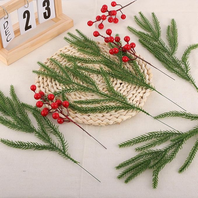 40 Pcs Artificial Berry Stems Branches - Image 9