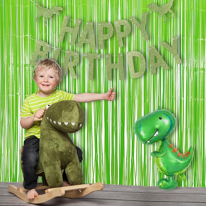 BRAVESHINE Pastel Green Streamers Party Backdrop Decoration - Image 3