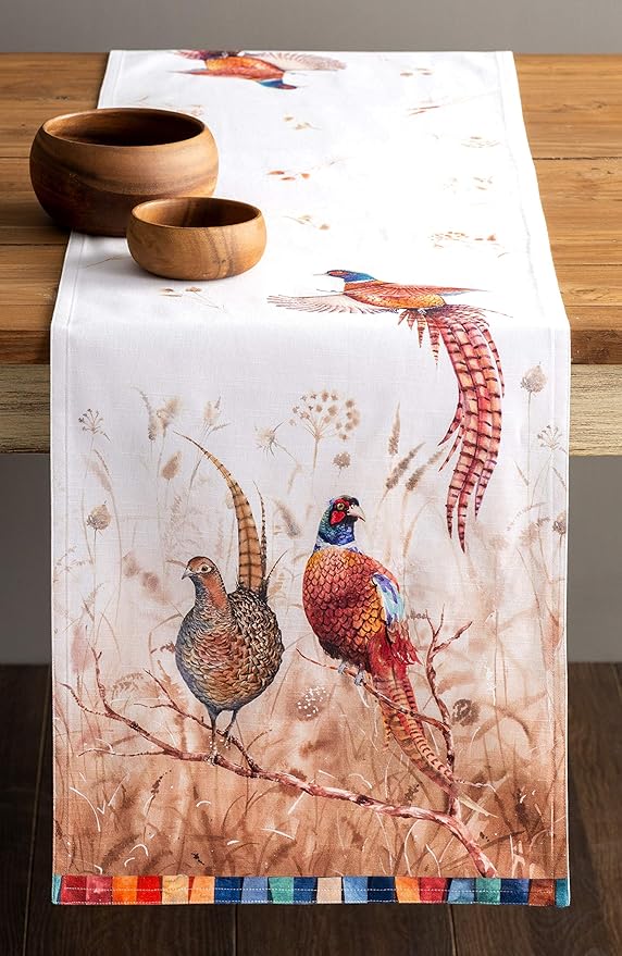 Maison d' Hermine Table Runner 100% Cotton Double Layer Table Runners 108 - Image 9