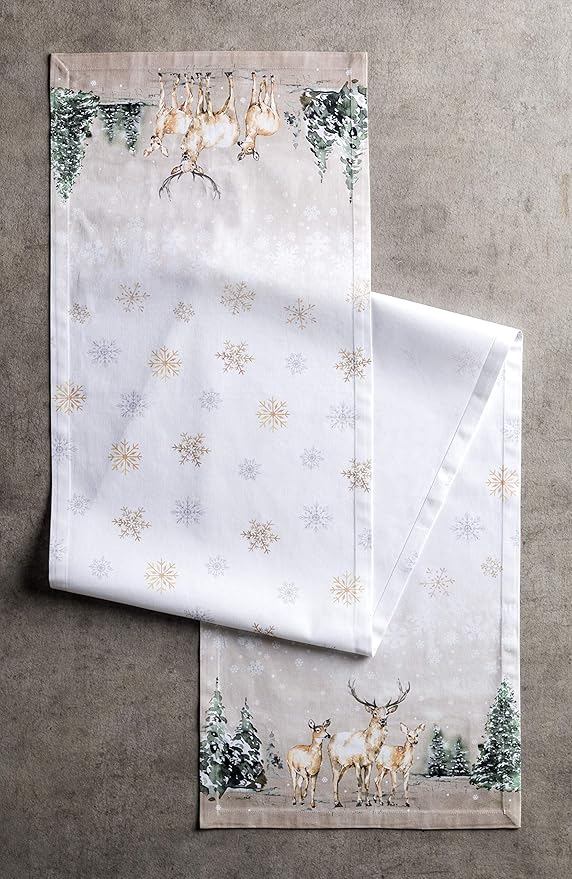 Maison d' Hermine Table Runner 100% Cotton Single Layer Table Runners 90 inches - Image 2