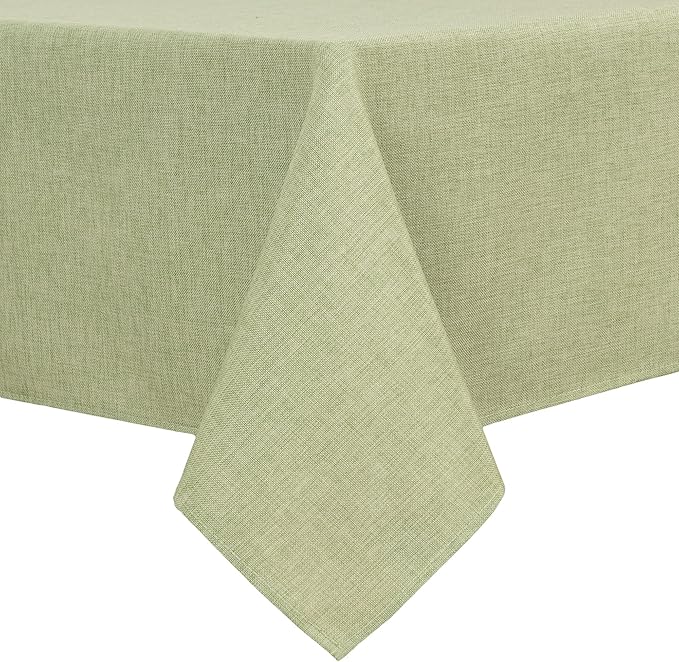 Hiasan Faux Linen Rectangle Tablecloth by Hiasan