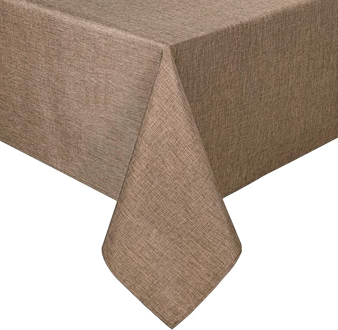Hiasan Faux Linen Rectangle Tablecloth by Hiasan