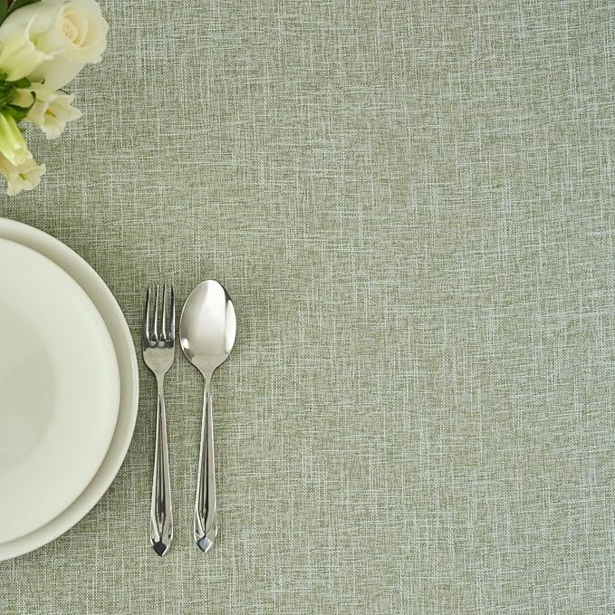 maxmill Flaxy Faux Linen Table Cloth - Image 8