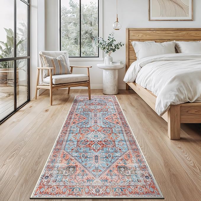 Bloom Rugs Washable Non-Slip 10 ft Runner - Image 7