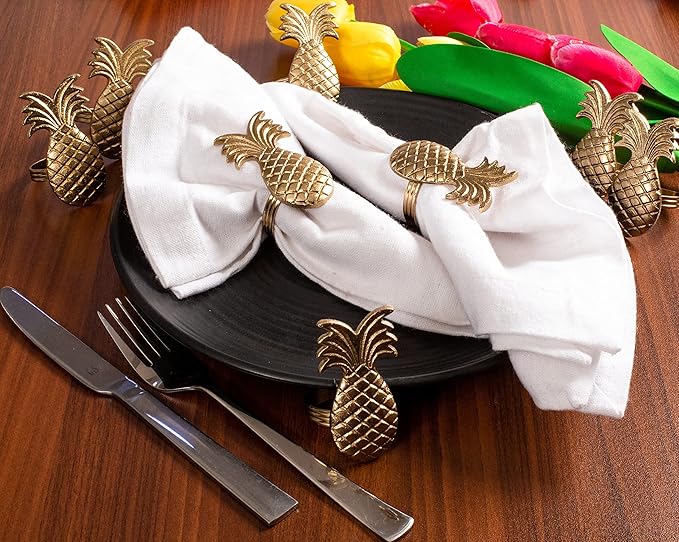 Elegant Metal Napkin Holders for Dining Table Decor - Image 3