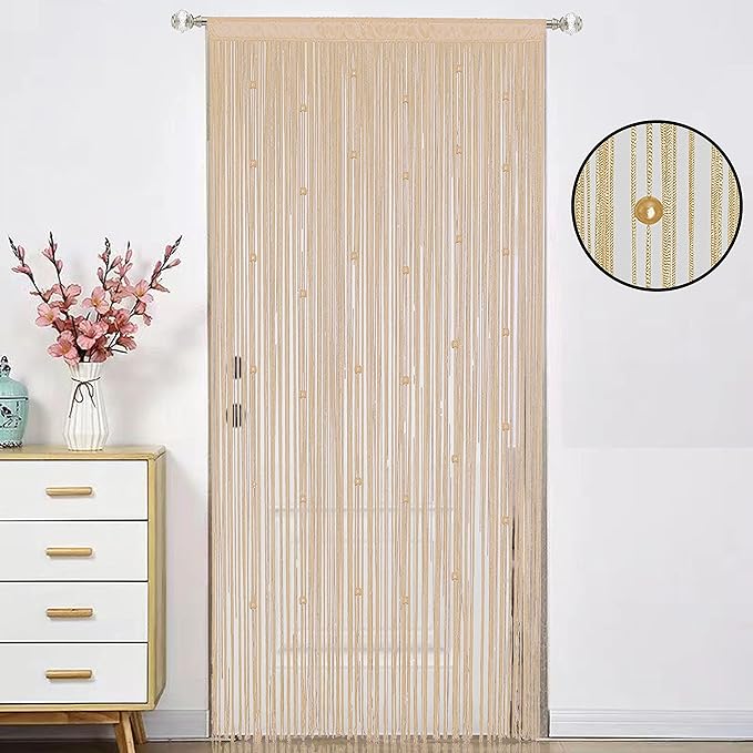 Beaded Curtain Beads Door String Curtains Ideal - Image 2