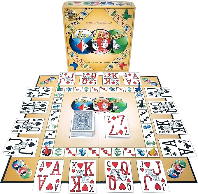 Up 4 Grabs – The Wild Card-Playing Board Game Packed - Image 2