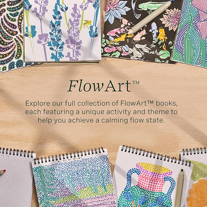 Lifelines FlowArt Activity Pad, Botanicals & Landscapes - Image 7