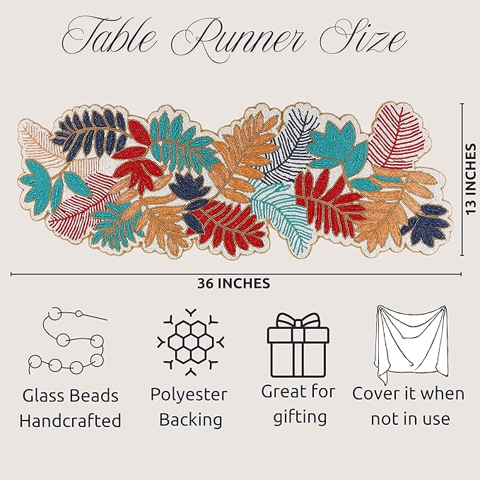 Beaded Table Runner 13x36 - Image 4