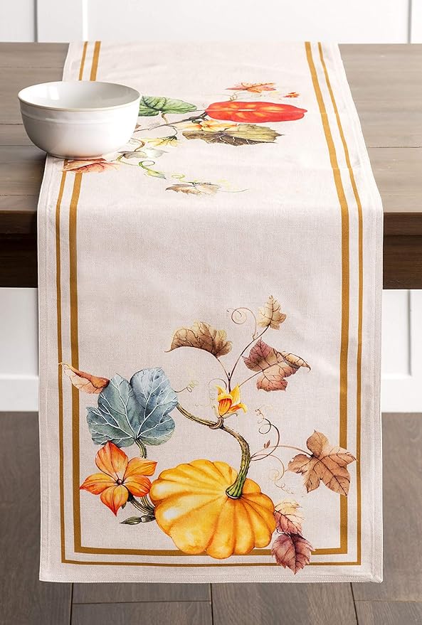 Maison d' Hermine Table Runner 100% Cotton Double Layer Table Runners 72 inches - Image 9