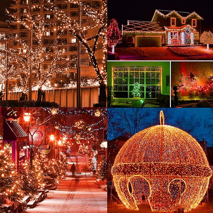300 LED Halloween Lights, 98.5FT Halloween String Lights - Image 3