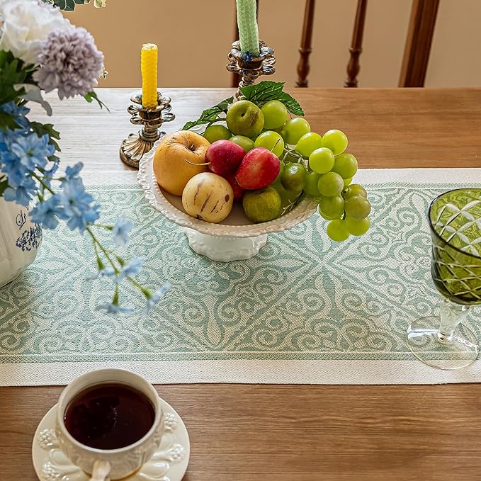 Table Runners 119 Inches, Waterproof Boho Table Runner - Image 5