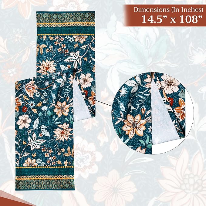 Maison d' Hermine Table Runner 100% Cotton Single Layer Table Runners 108 - Image 5