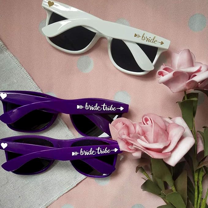 LADY&HOME 10 Pack Bachelorette Party Sunglasses Favors, Bridesmaid and Bride - Image 5