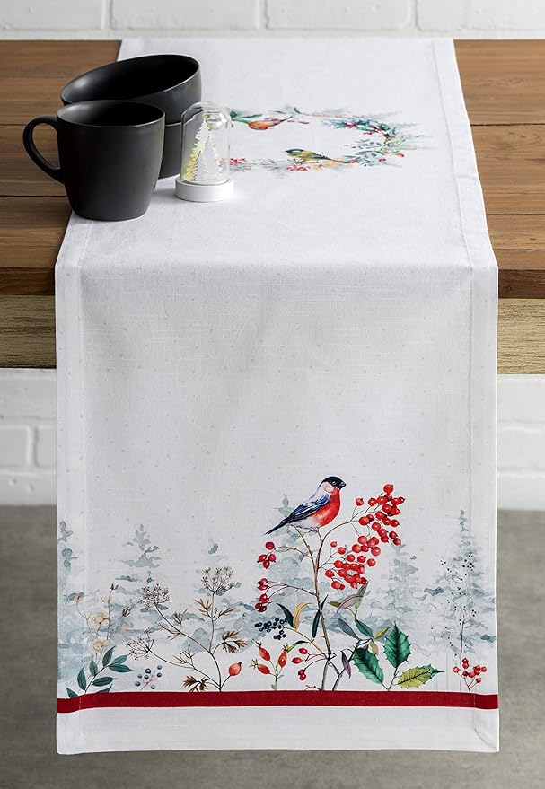 Maison d' Hermine Table Runner 100% Cotton Single Layer Table Runners 108 - Image 9