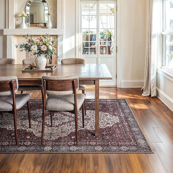 Bloom Rugs Washable Non-Slip 6' x 9' Rug - Image 6