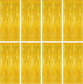 8 Pack 2025 Graduation Party Decorations, 3.28 FT x 7.05 FT Gold Backdrop by ZATAYE