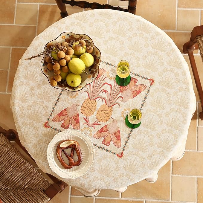 patdrea Designer Linen Tablecloth - Image 4