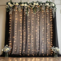 Fomcet Black Tulle Backdrop Curtains by Fomcet