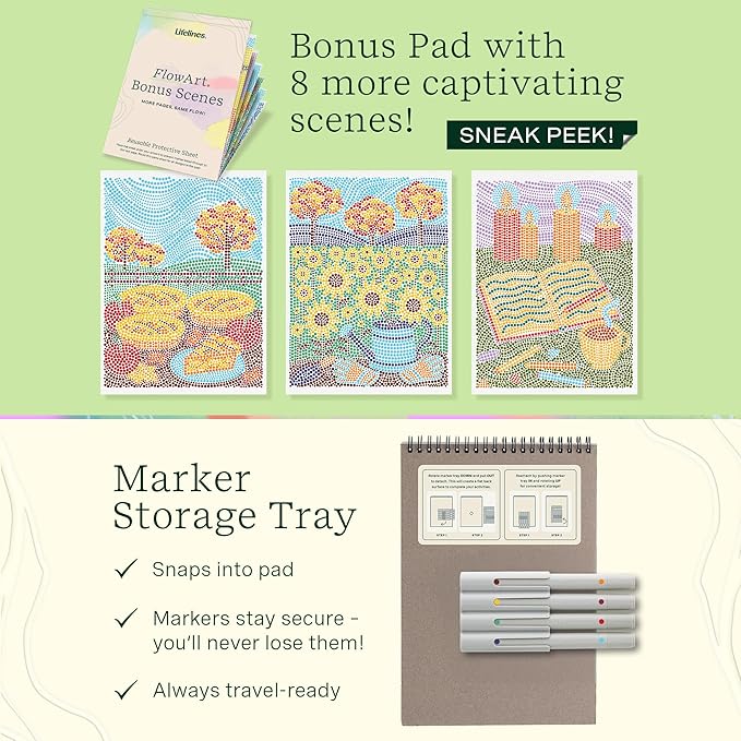 Lifelines FlowArt Activity Pad, Adults & Seniors - Image 4