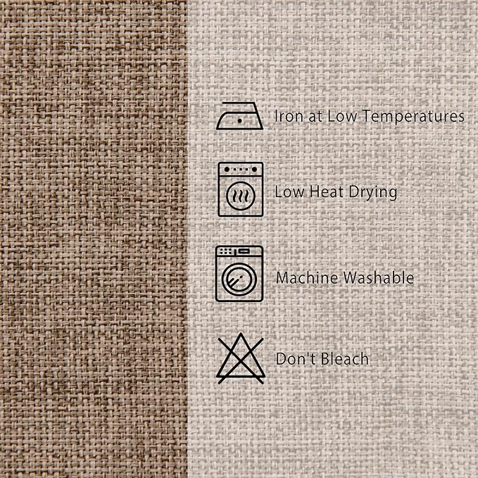 Hiasan Faux Linen Square Tablecloth - Image 6