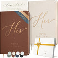 Custom 2025 Vow Books His & Hers by Artesori