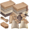 Woanger 100 Pcs Burlap Gift Bags by Woanger