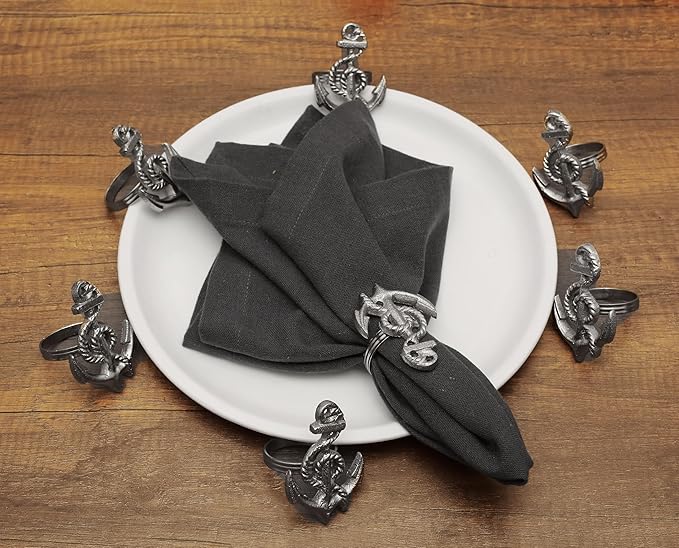 Silver Napkin Rings Set of 12 - Image 3